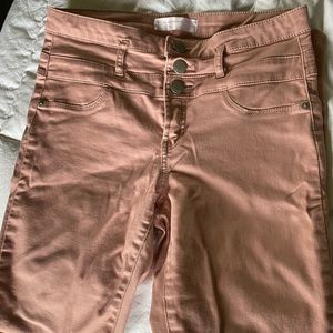 Pink jeans/jeggings